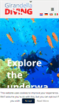 Mobile Screenshot of girandella-diving.com