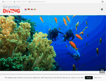 Tablet Screenshot of girandella-diving.com